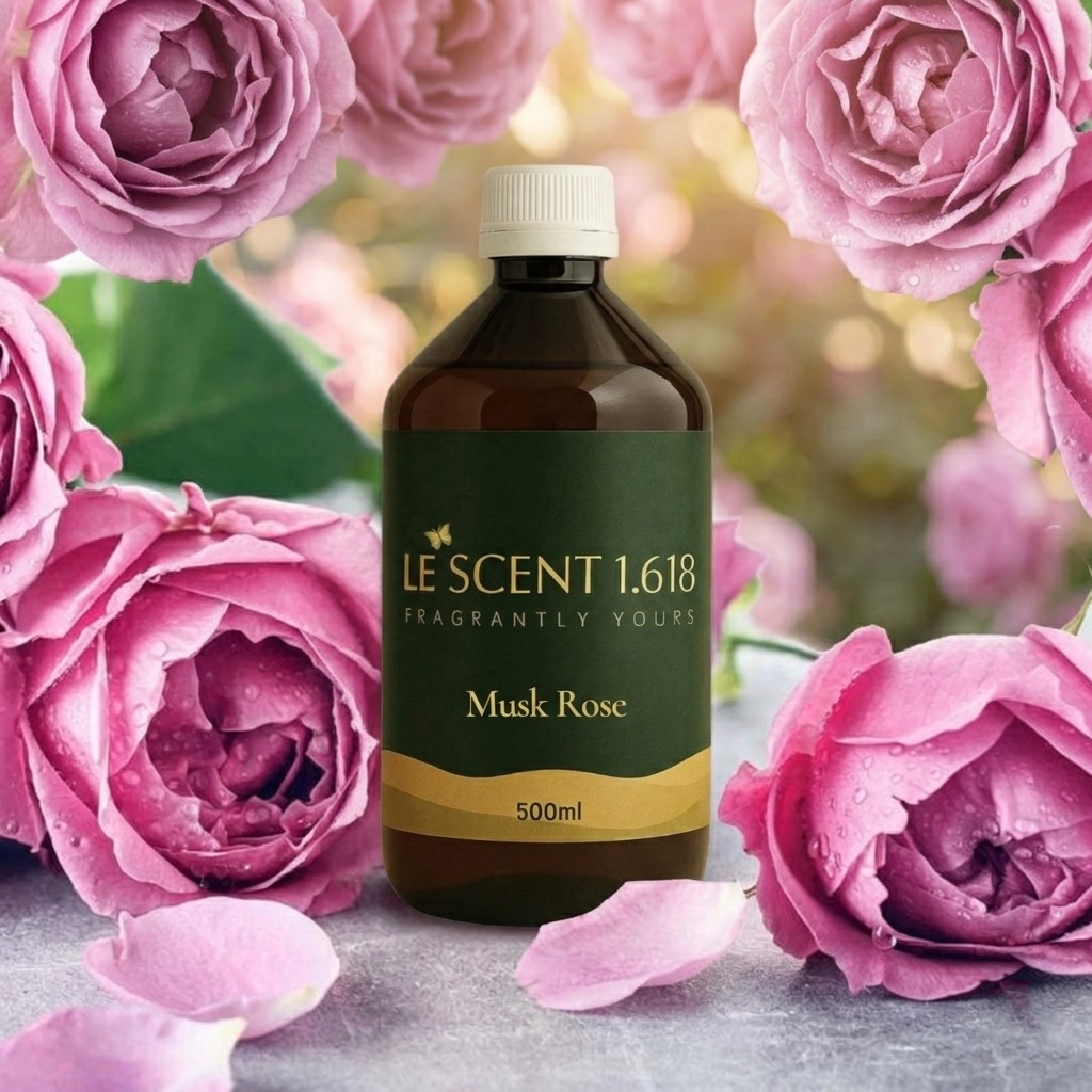 Musk Rose Essence Oil – Le Scent 1.618 Floral Diffuser Oil
