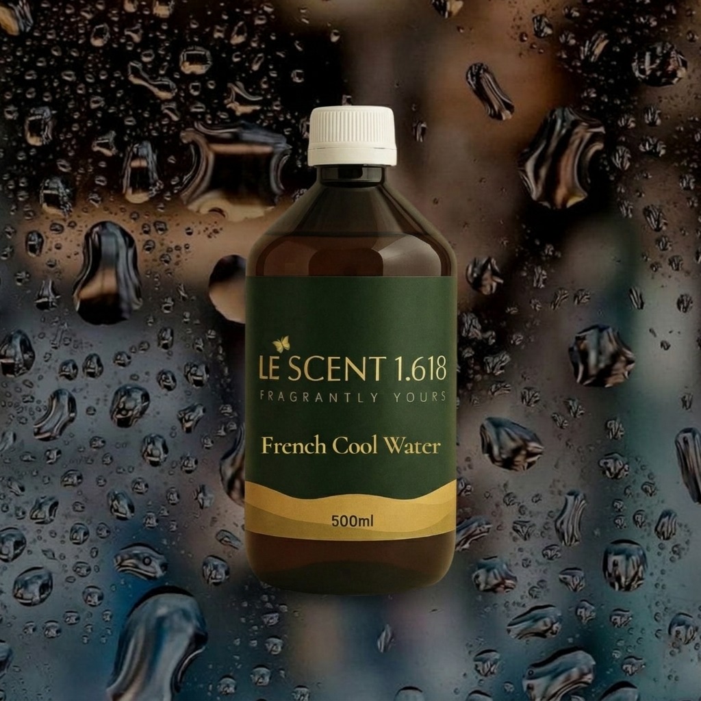 French Cool Water Essence Oil – Fresh Aquatic Diffuser Blend | Le Scent 1.618