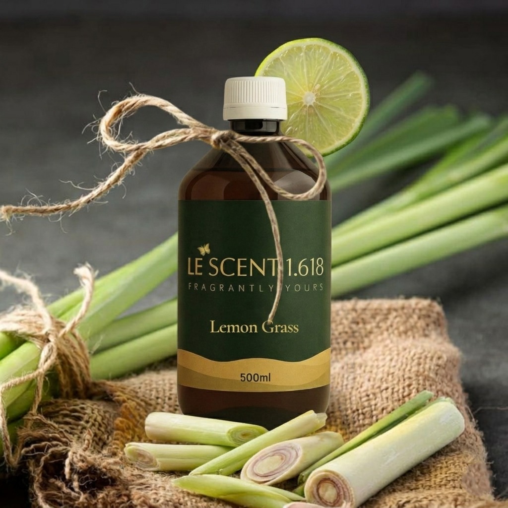 Lemon grass Essence Oil – Fresh & Uplifting Diffuser Blend | Le Scent 1.618