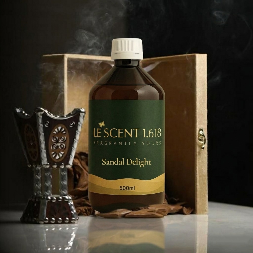 Sandal Delight by LE Scent 1.618 – Sandalwood & Rose Fragrance