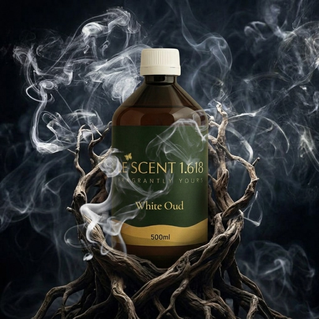 White Oud by Le Scent 1.618 – Elegant Essence Oil for Diffusers