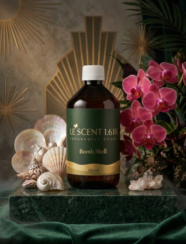 Bomb Shell premium fragrance bottle | Le Scent 1.618