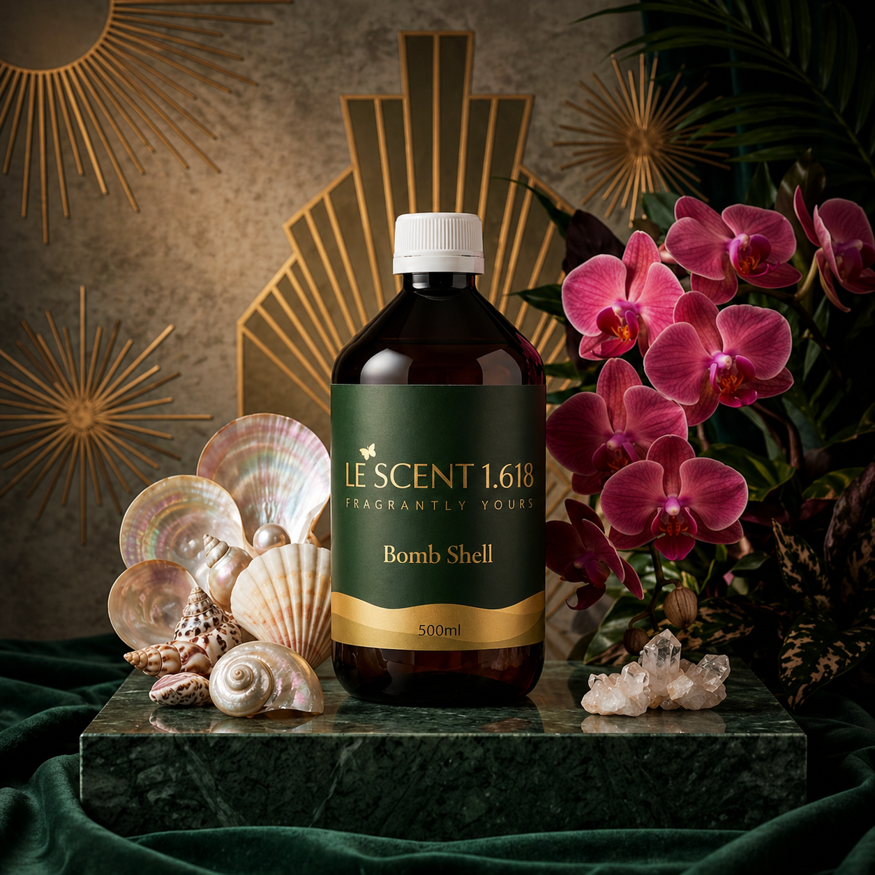 Bomb Shell premium fragrance bottle | Le Scent 1.618