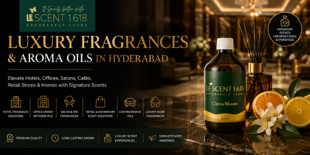 Luxury Fragrances & Premium Aroma Oils in Hyderabad | Le Scent 1.618